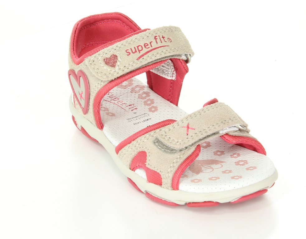 Super Fit  Sandały 2-00128-47 Velour/Textil r.27-30
