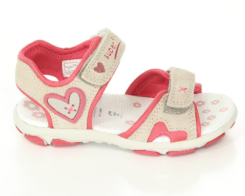 Super Fit i Sandały 2-00128-47 Velour/Textil r.31-35
