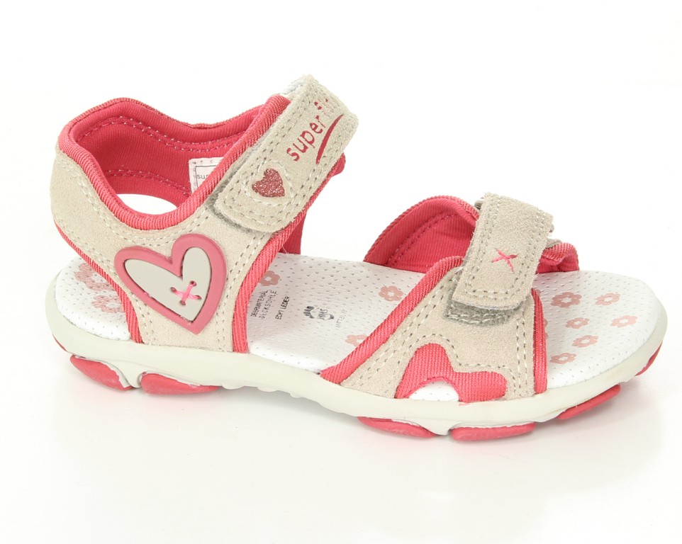 Super Fit i Sandały 2-00128-47 Velour/Textil r.31-35
