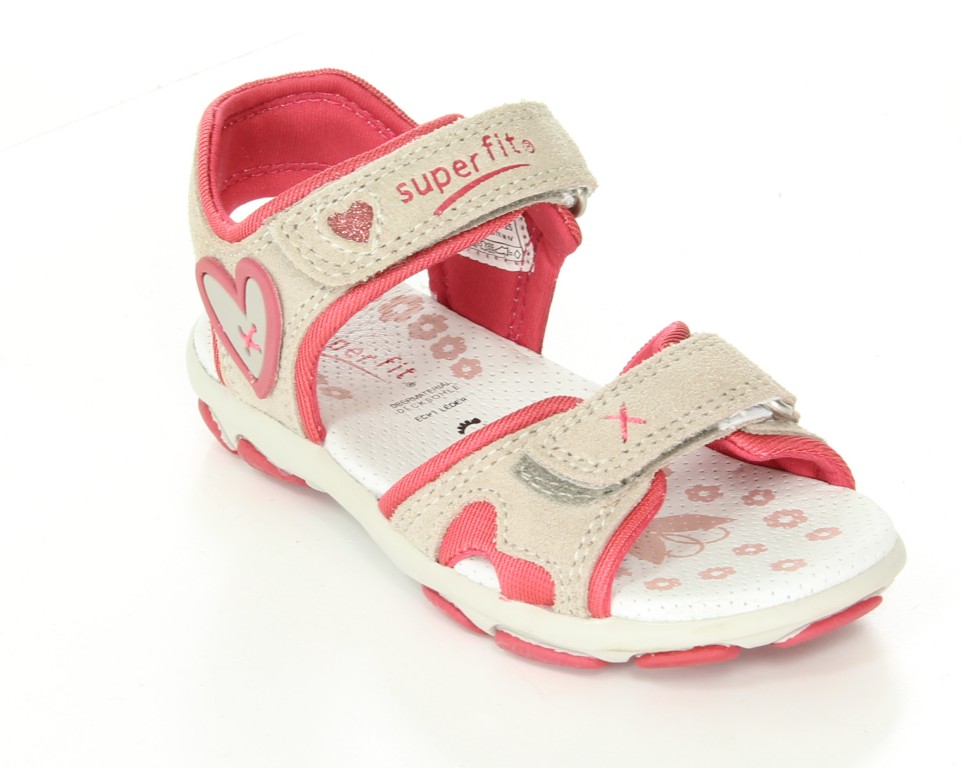 Super Fit i Sandały 2-00128-47 Velour/Textil r.31-35
