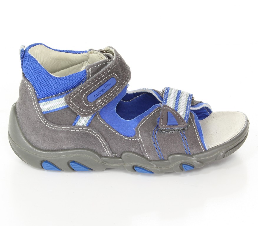 Super Fit Sandały 2-00033-07 Velour/Textilo r.19-23 