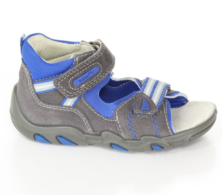 Super Fit Sandały 2-00033-07 Velour/Textilo r.19-23 