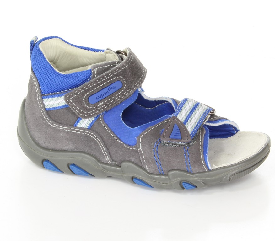 Super Fit Sandały 2-00033-07 Velour/Textilo r.19-23 