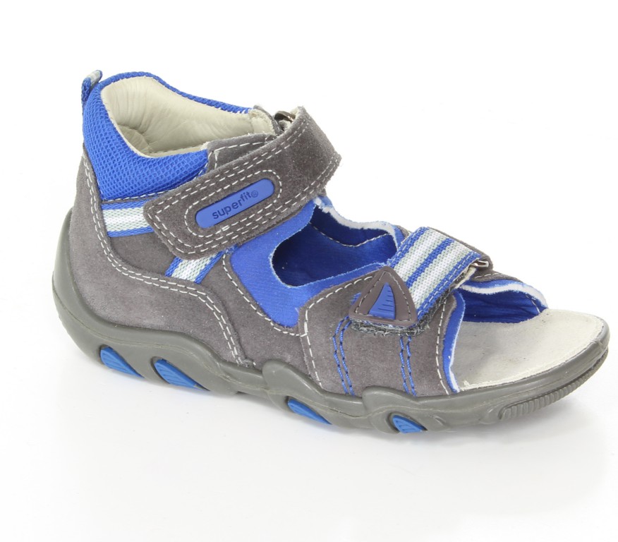 Super Fit Sandały 2-00033-07 Velour/Textilo r.19-23 