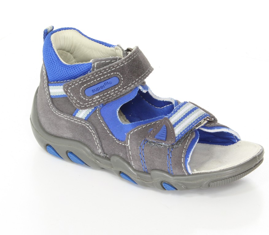 Super Fit Sandały 2-00033-07 Velour/Textilo r.19-23 