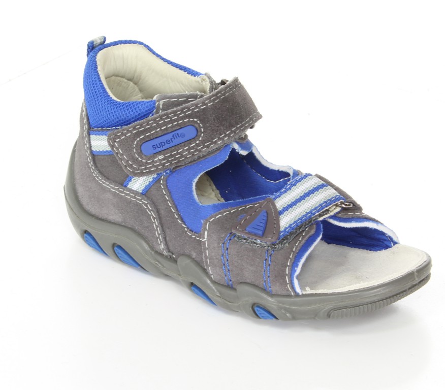 Super Fit Sandały 2-00033-07 Velour/Textilo r.19-23 