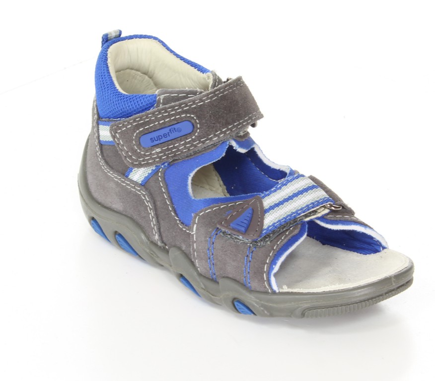 Super Fit Sandały 2-00033-07 Velour/Textilo r.19-23 
