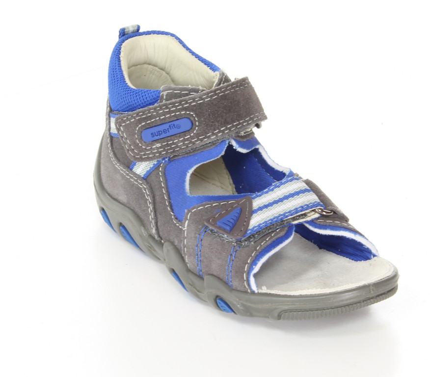 Super Fit Sandały 2-00033-07 Velour/Textilo r.19-23 