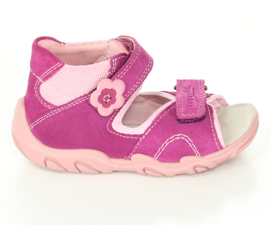 Super Fit Sandały 2-00011-74 Velour/Textil r.19-23