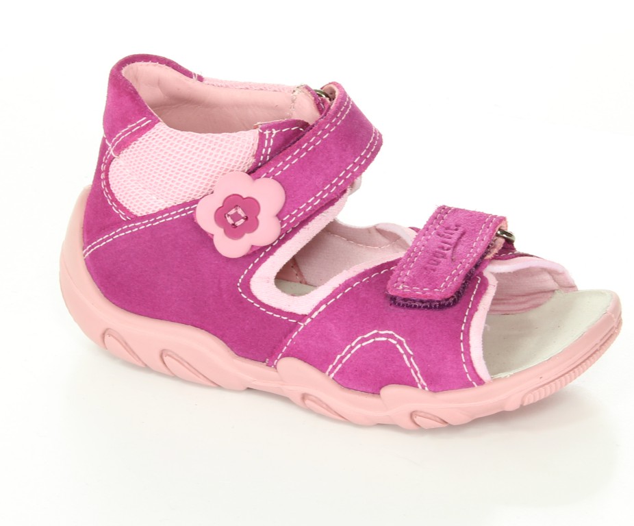 Super Fit Sandały 2-00011-74 Velour/Textil r.19-23