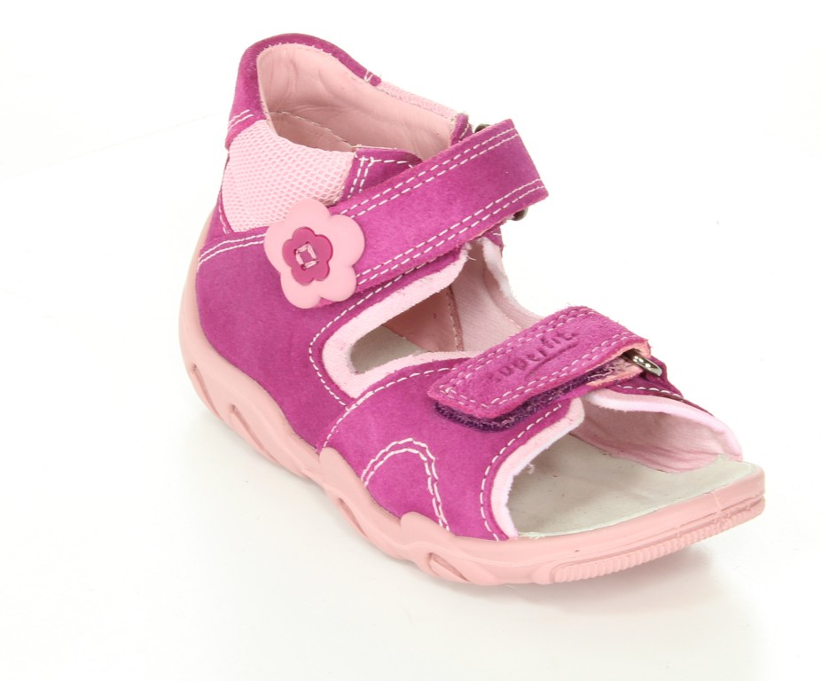 Super Fit Sandały 2-00011-74 Velour/Textil r.19-23
