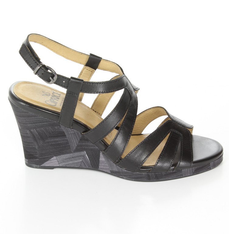 Caprice Sandały 9-28305-22 Black