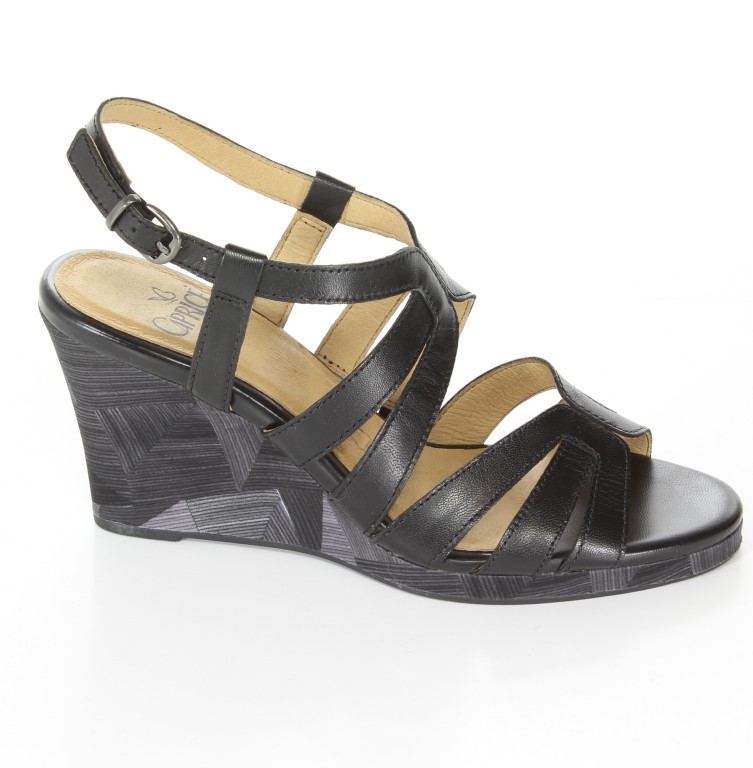 Caprice Sandały 9-28305-22 Black