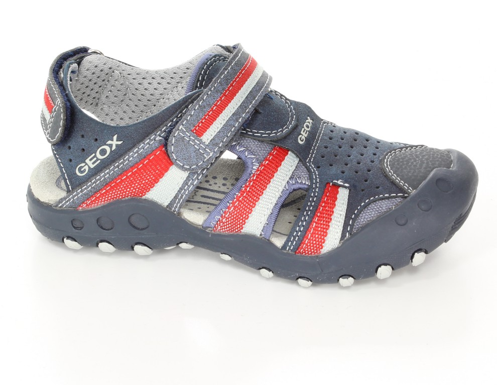 Geox Sandały J42E1D Morski/Czerwony  r.27-31