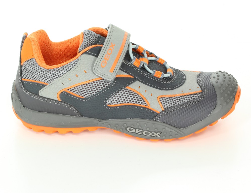 Geox Półbuty J42F2A Dk Grey/Orange r.27-31