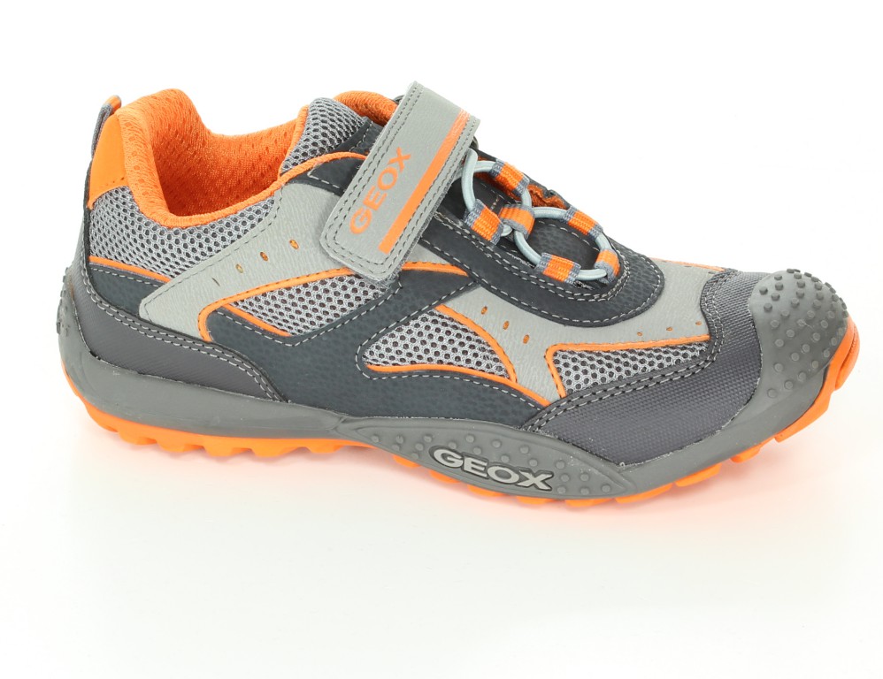 Geox Półbuty J42F2A Dk Grey/Orange r.27-31