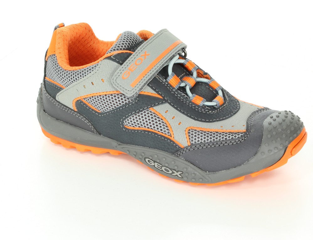 Geox Półbuty J42F2A Dk Grey/Orange r.27-31