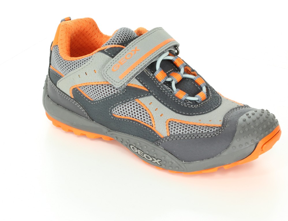 Geox Półbuty J42F2A Dk Grey/Orange r.27-31