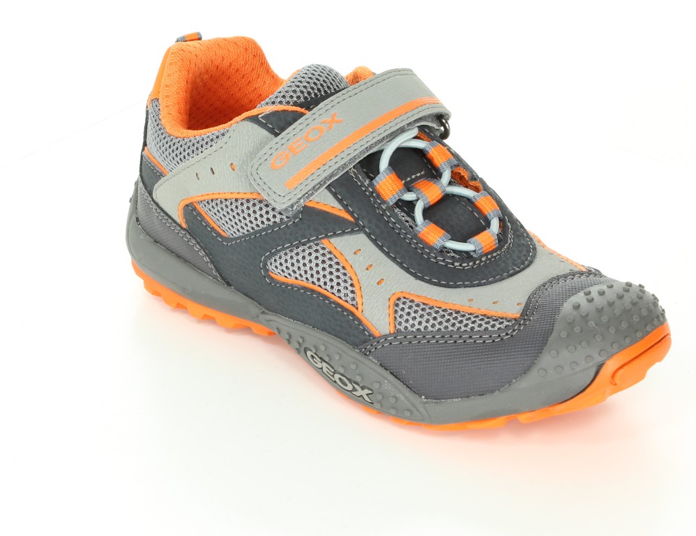 Geox Półbuty J42F2A Dk Grey/Orange r.27-31