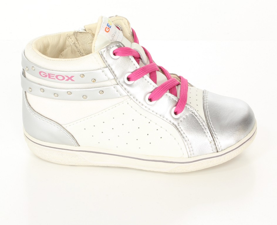 Geox Półbuty B4234B Biały/Srebrny r.22-27
