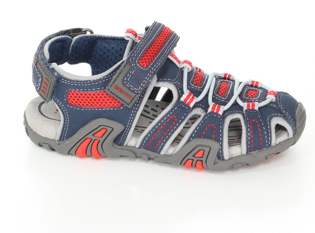Geox Sandały J4224E Morski/Czerwony r.36-39
