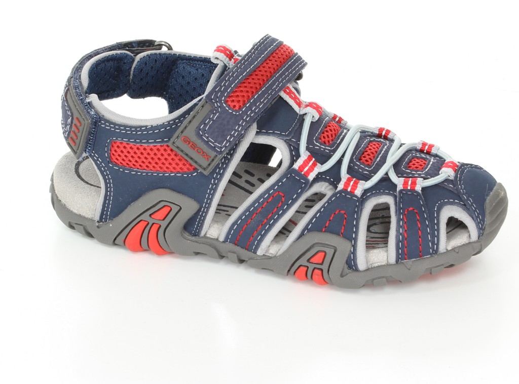 Geox Sandały J4224E Morski/Czerwony r.36-39