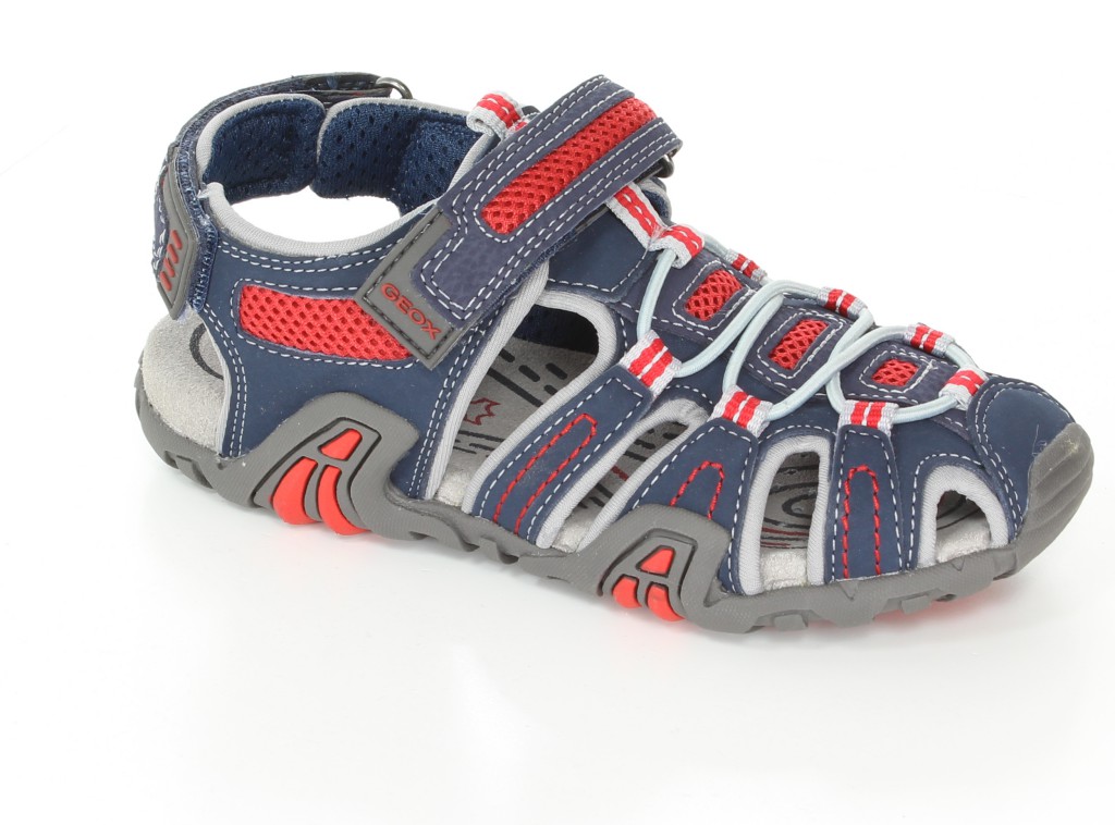 Geox Sandały J4224E Morski/Czerwony r.36-39