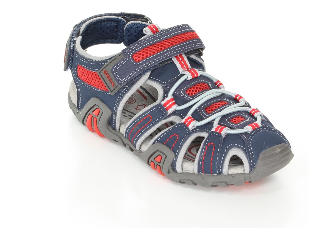 Geox Sandały J4224E Morski/Czerwony r.36-39