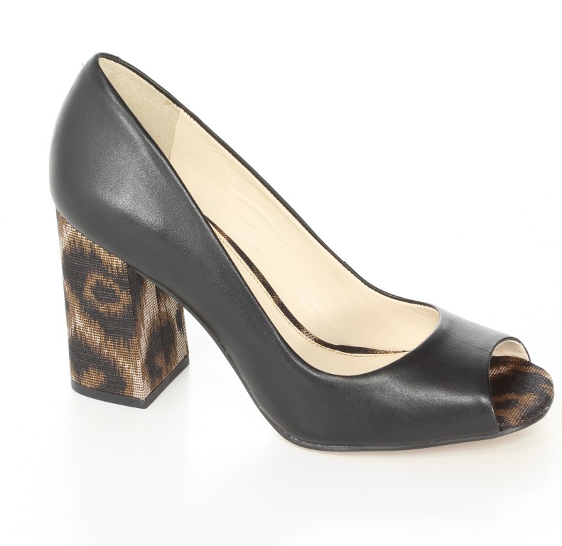 Esdra Czółenka 006 Vitello Preto 