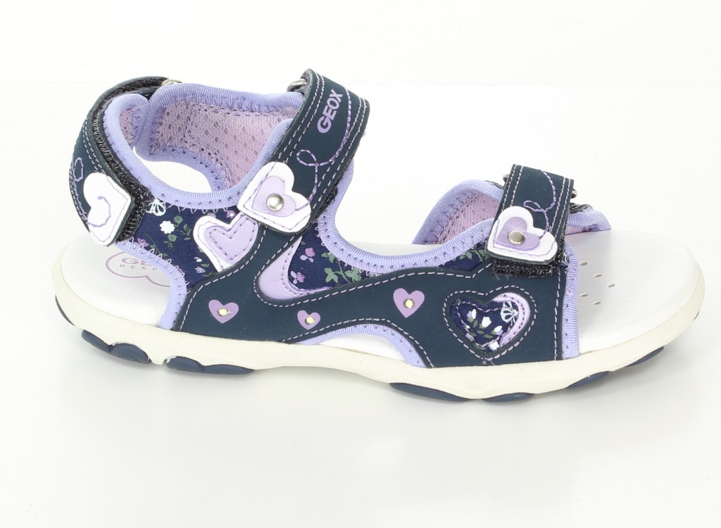 Geox Sandały J4290C Avio/Lilac r.24-27