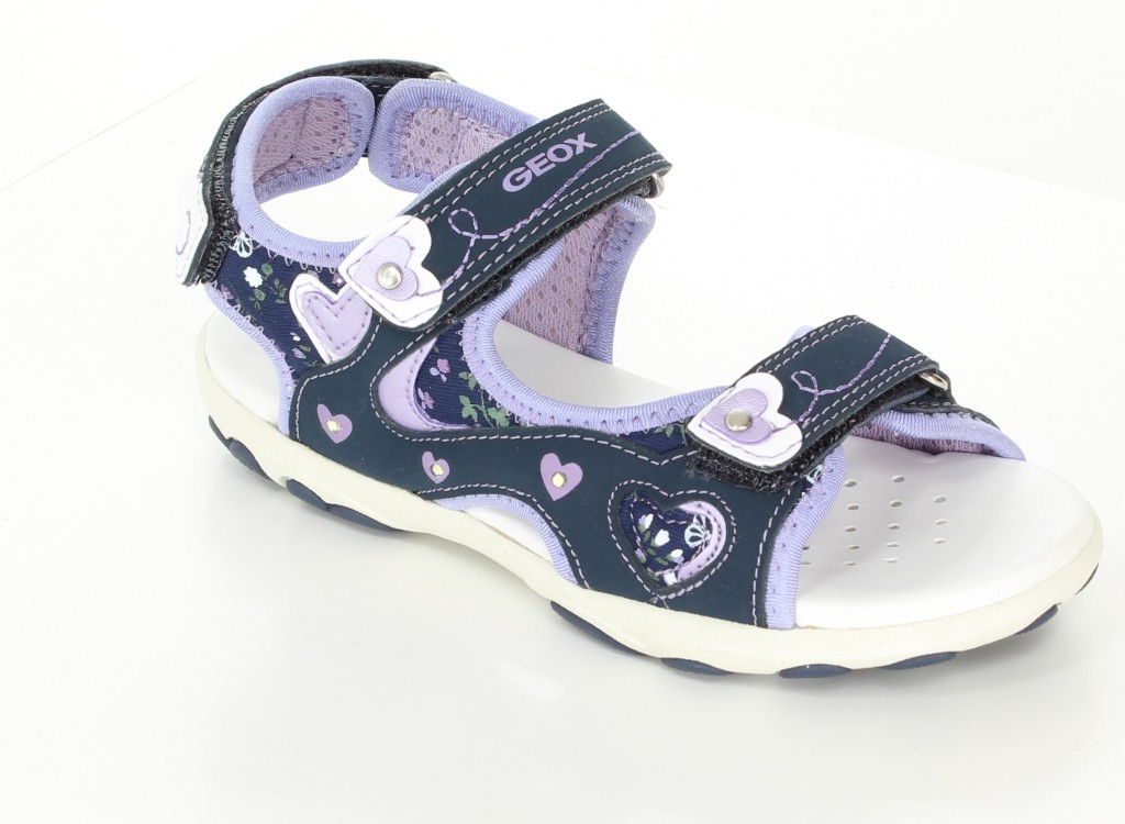 Geox Sandały J4290C Avio/Lilac r.24-27
