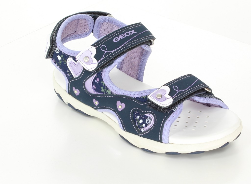 Geox Sandały J4290C Avio/Lilac r.24-27
