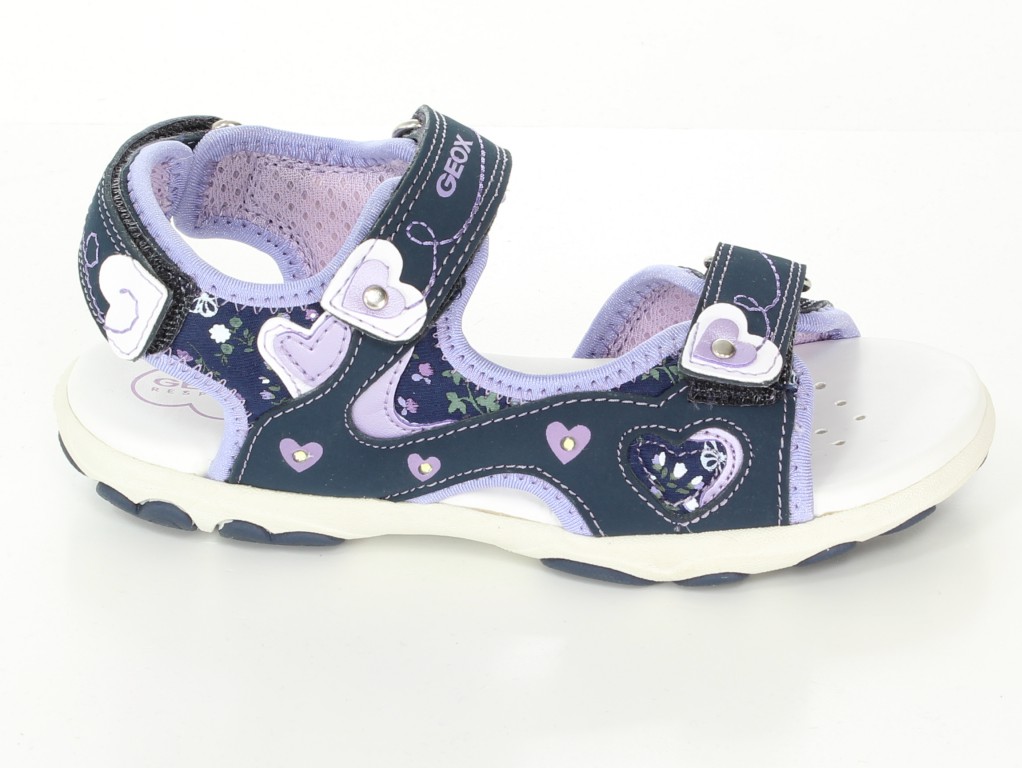 Geox Sandały J4290C Avio/Lilac r.28-32