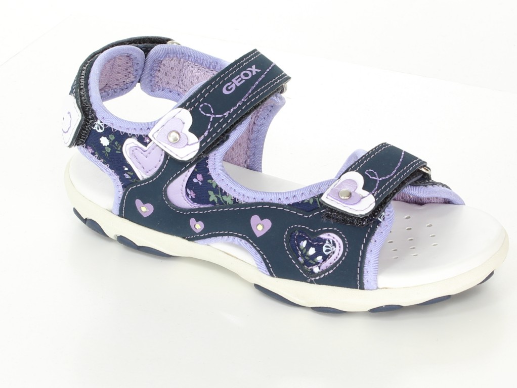 Geox Sandały J4290C Avio/Lilac r.28-32