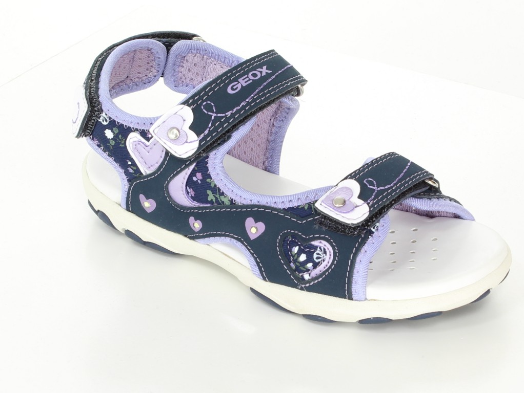 Geox Sandały J4290C Avio/Lilac r.28-32