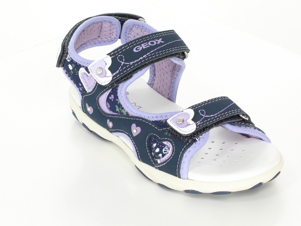 Geox Sandały J4290C Avio/Lilac r.28-32