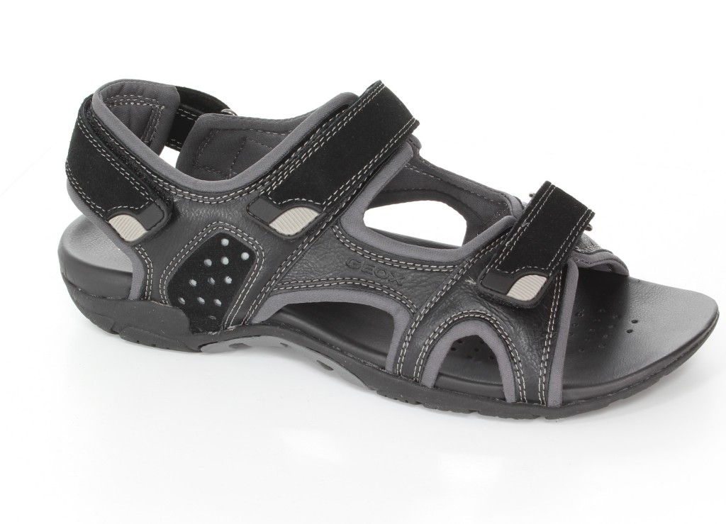 Geox Sandały U4276B Czarny
