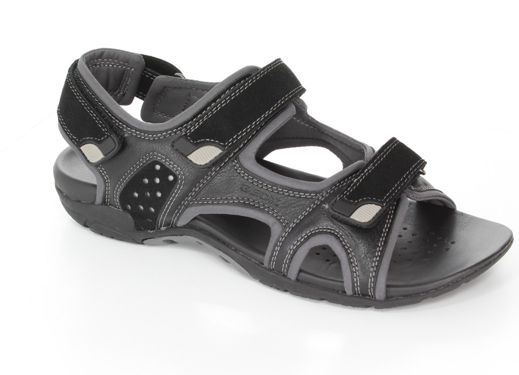 Geox Sandały U4276B Czarny
