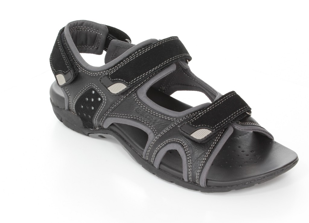 Geox Sandały U4276B Czarny
