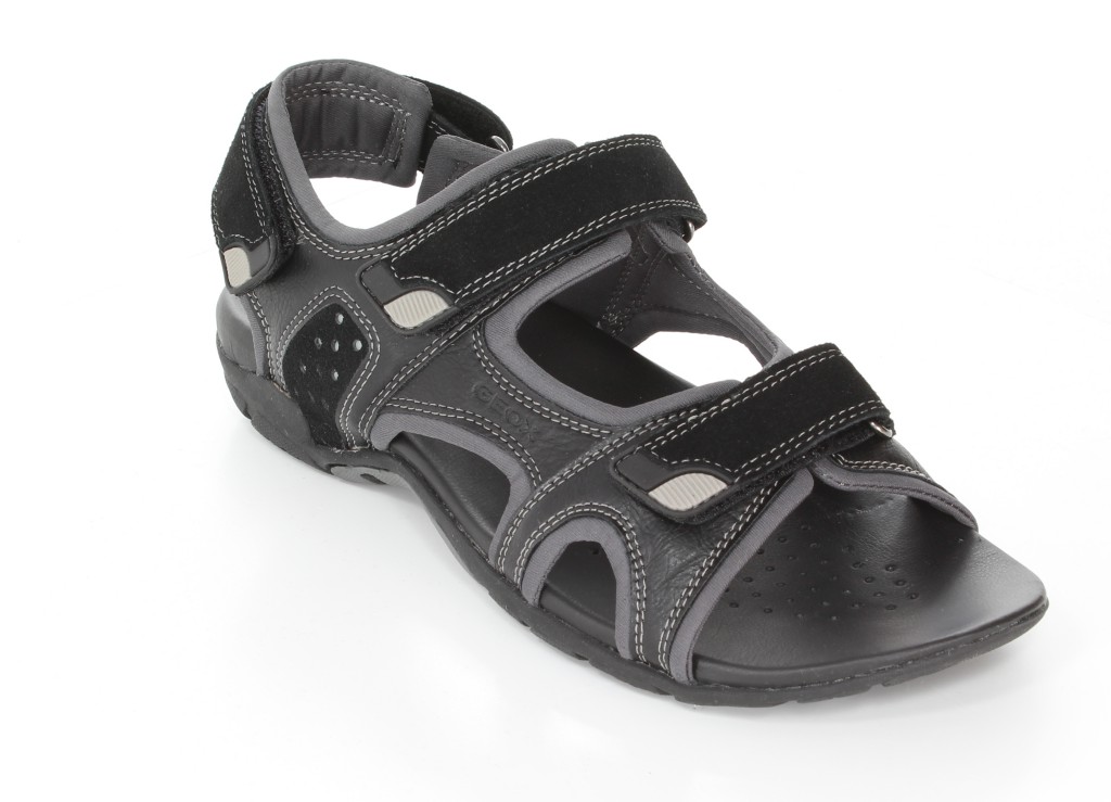 Geox Sandały U4276B Czarny
