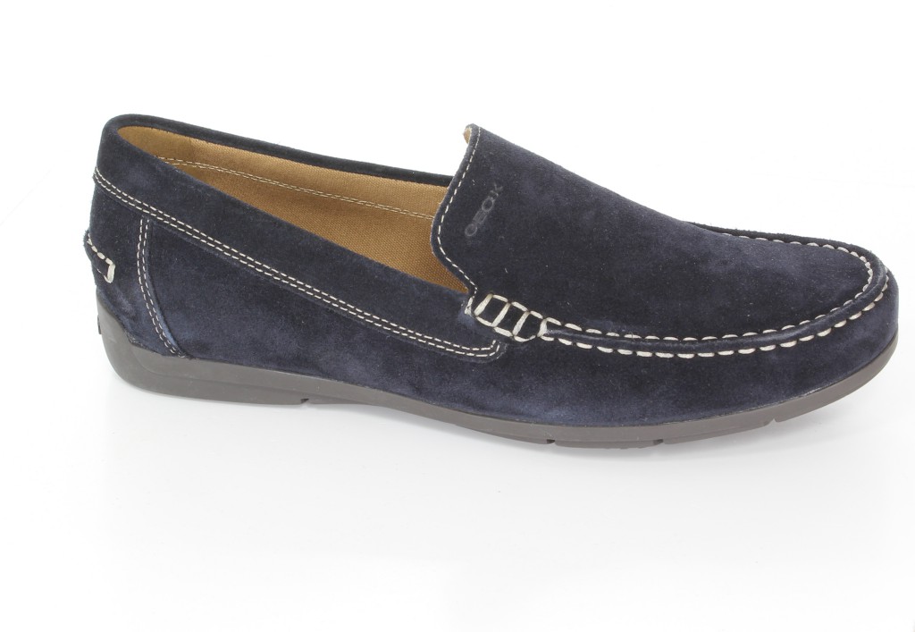 Geox Mokasyny U32Q3A Niebieski