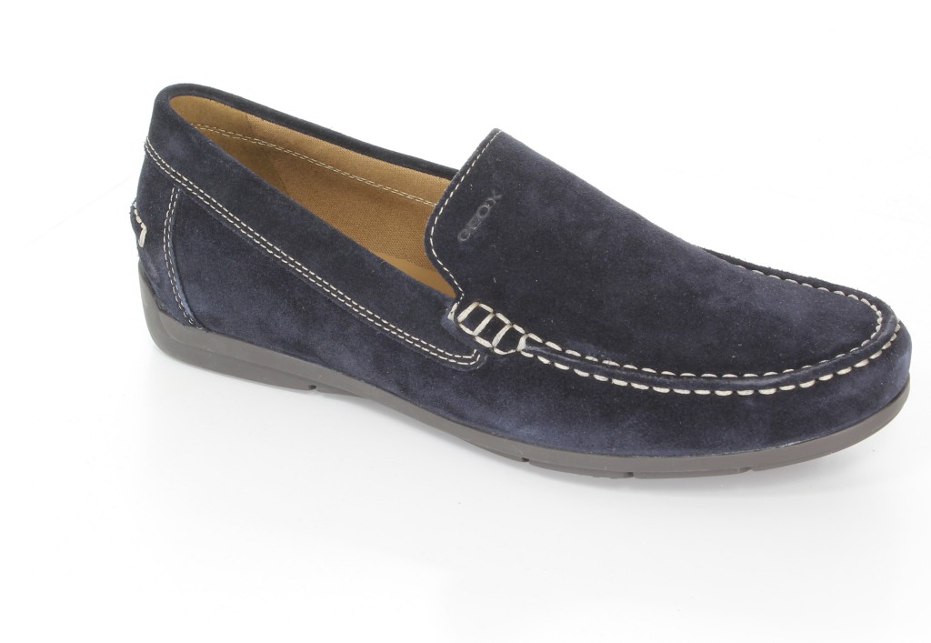 Geox Mokasyny U32Q3A Niebieski