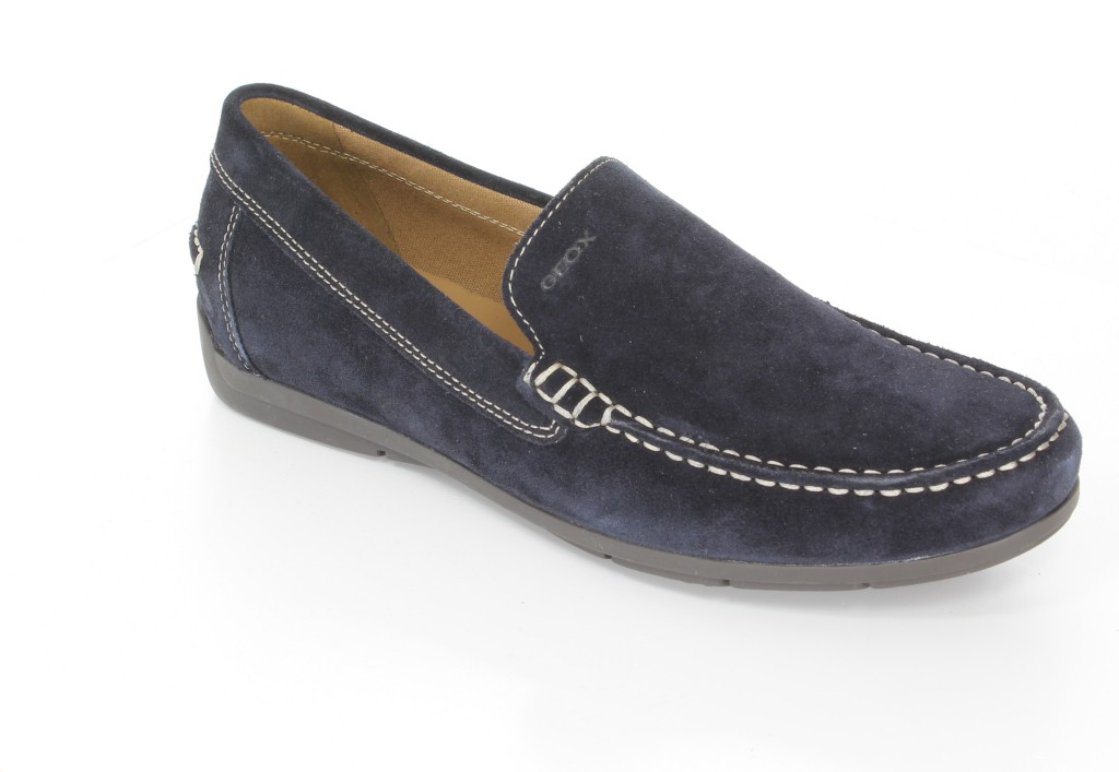 Geox Mokasyny U32Q3A Niebieski
