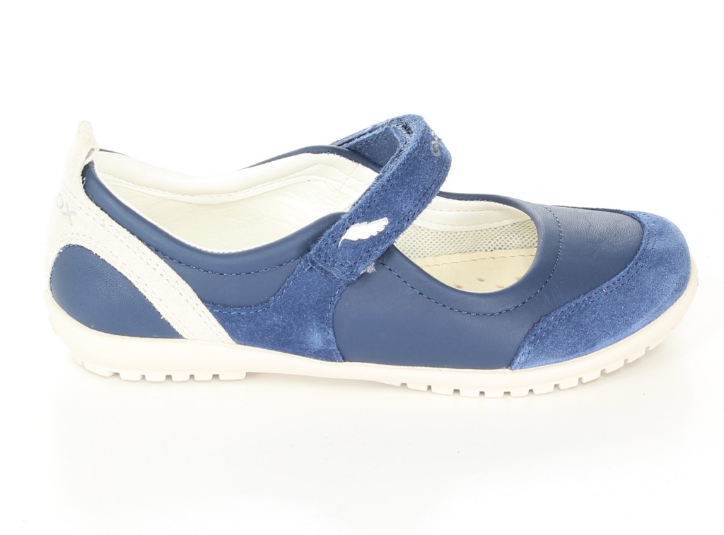 Geox Półbuty J42B1D Avio/Off White r.32-36