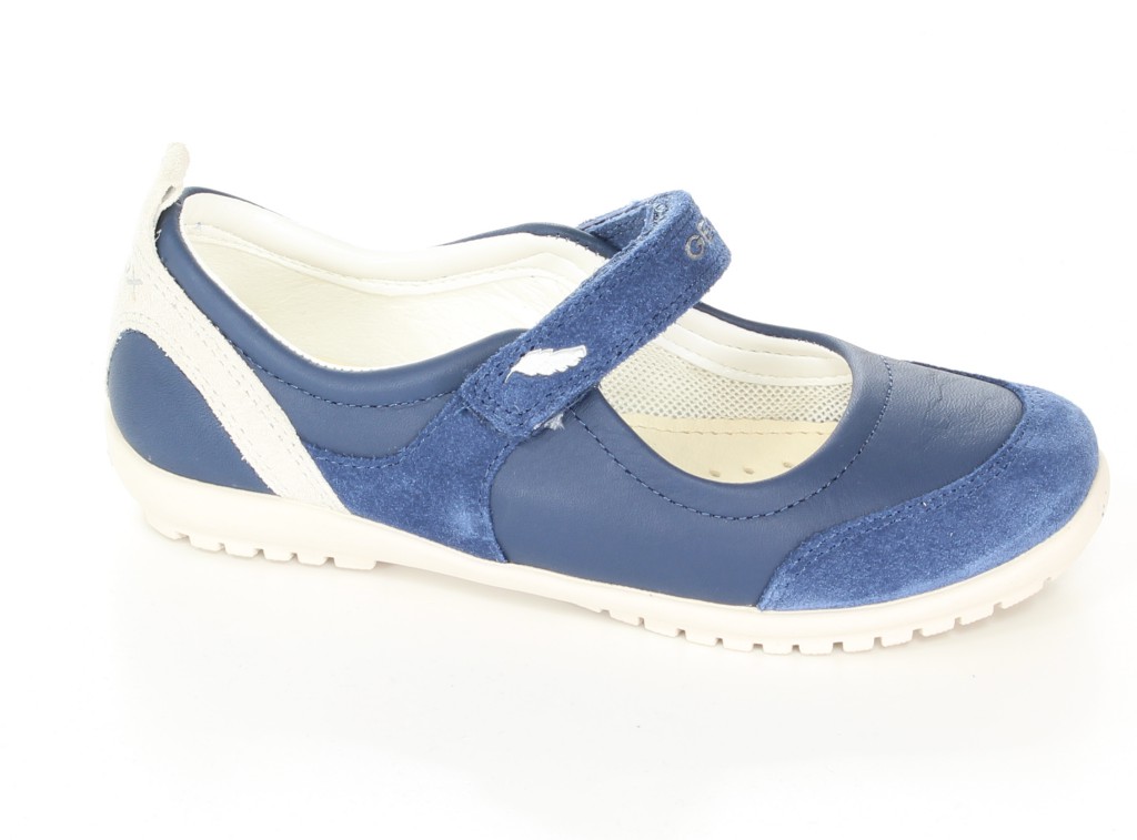 Geox Półbuty J42B1D Avio/Off White r.32-36