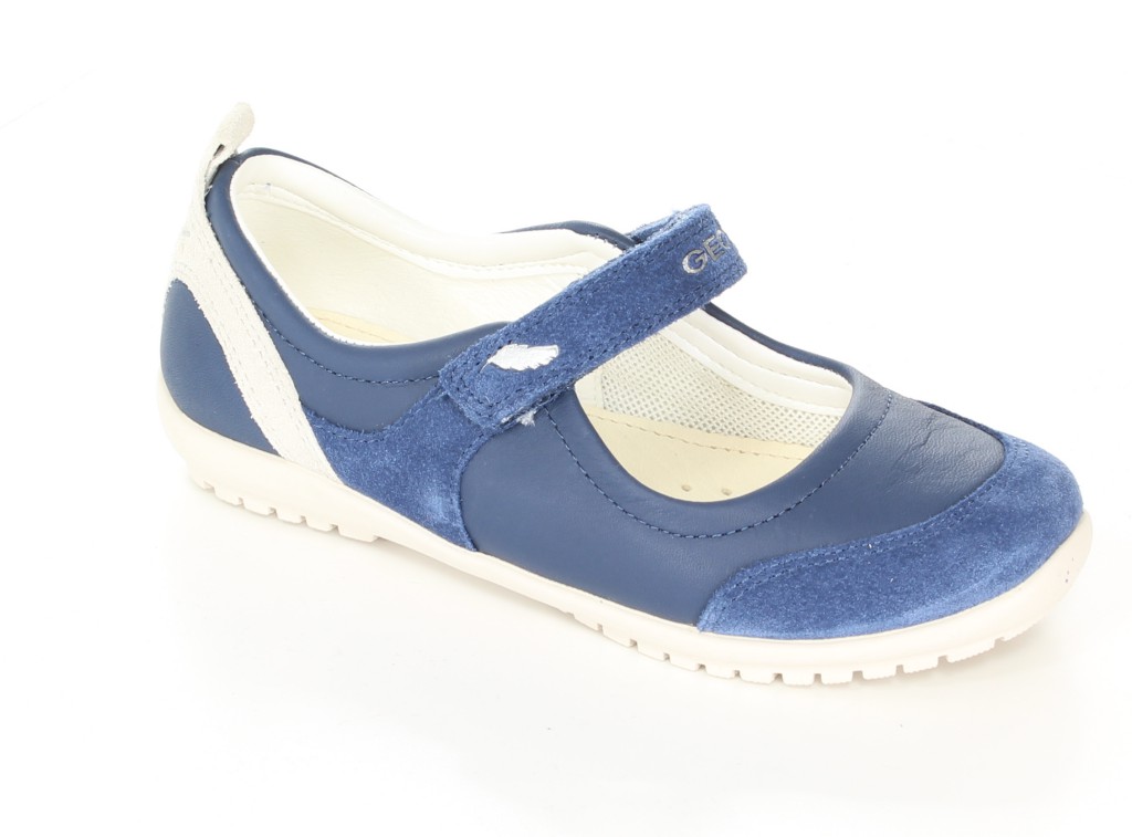 Geox Półbuty J42B1D Avio/Off White r.32-36