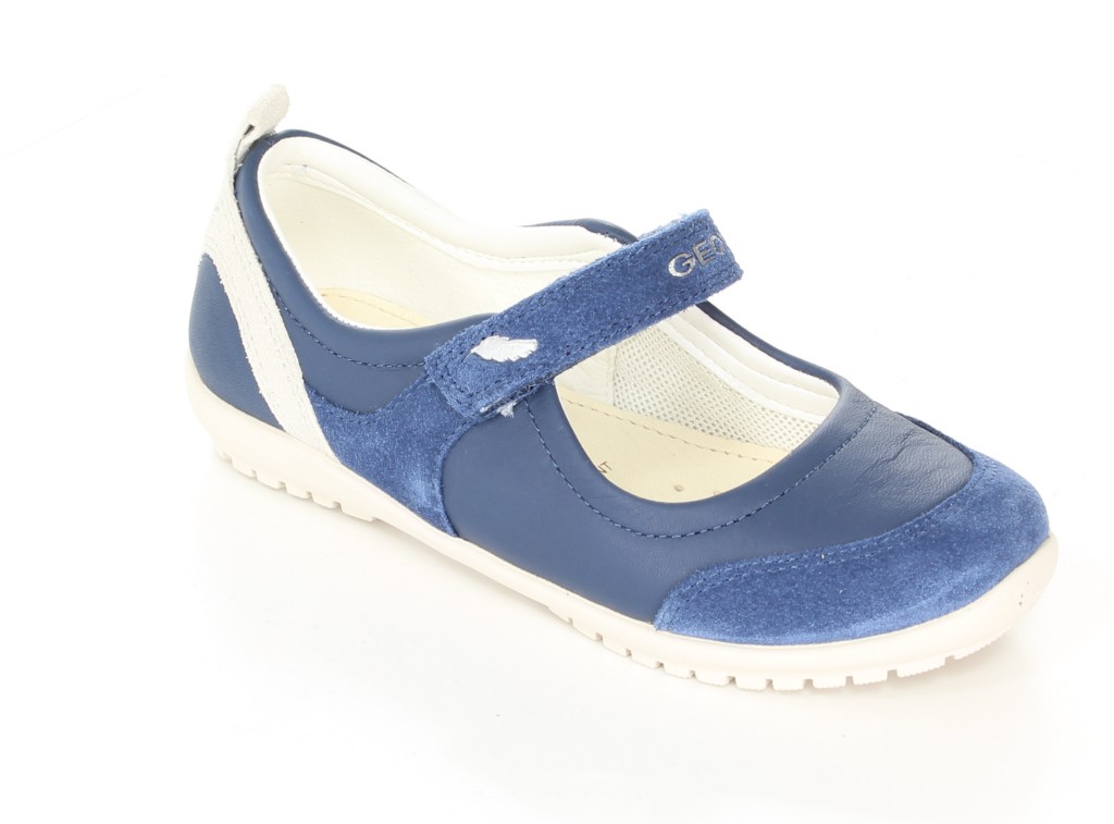 Geox Półbuty J42B1D Avio/Off White r.32-36