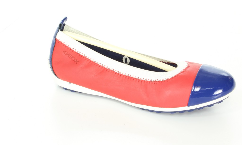 Geox Półbuty J42B0B Czerwony/Morski r.28-31
