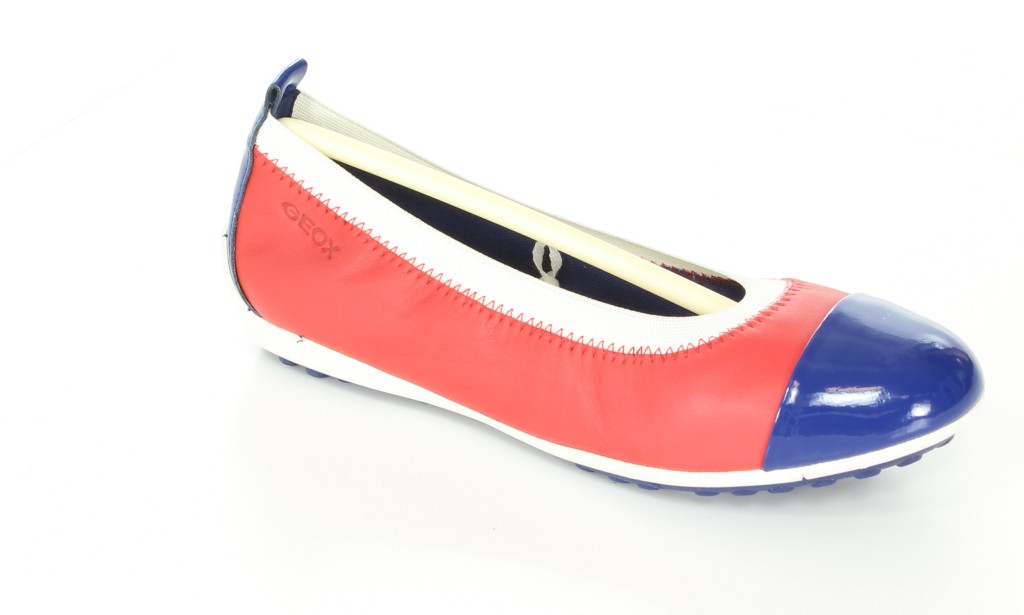 Geox Półbuty J42B0B Czerwony/Morski r.28-31
