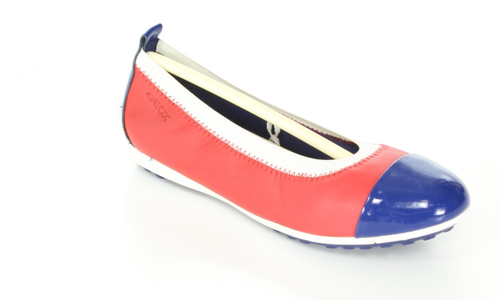 Geox Półbuty J42B0B Czerwony/Morski r.28-31
